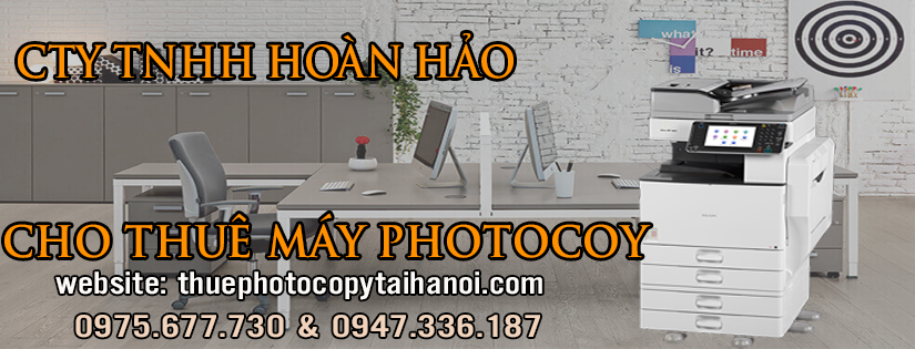 Cho thuê máy photocopy Ricoh tại Hà Nội